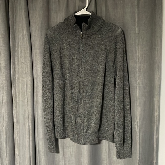Men’s Wool Banana Republic zip sweater. Large - Picture 3 of 7